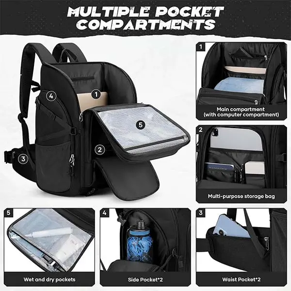 Waterproof MOLLE Tactical Outdoor Backpack
