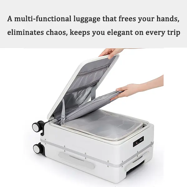 Front Open Hardside Luggage