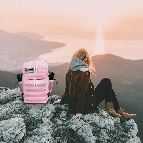 Pink Tactical Backpack